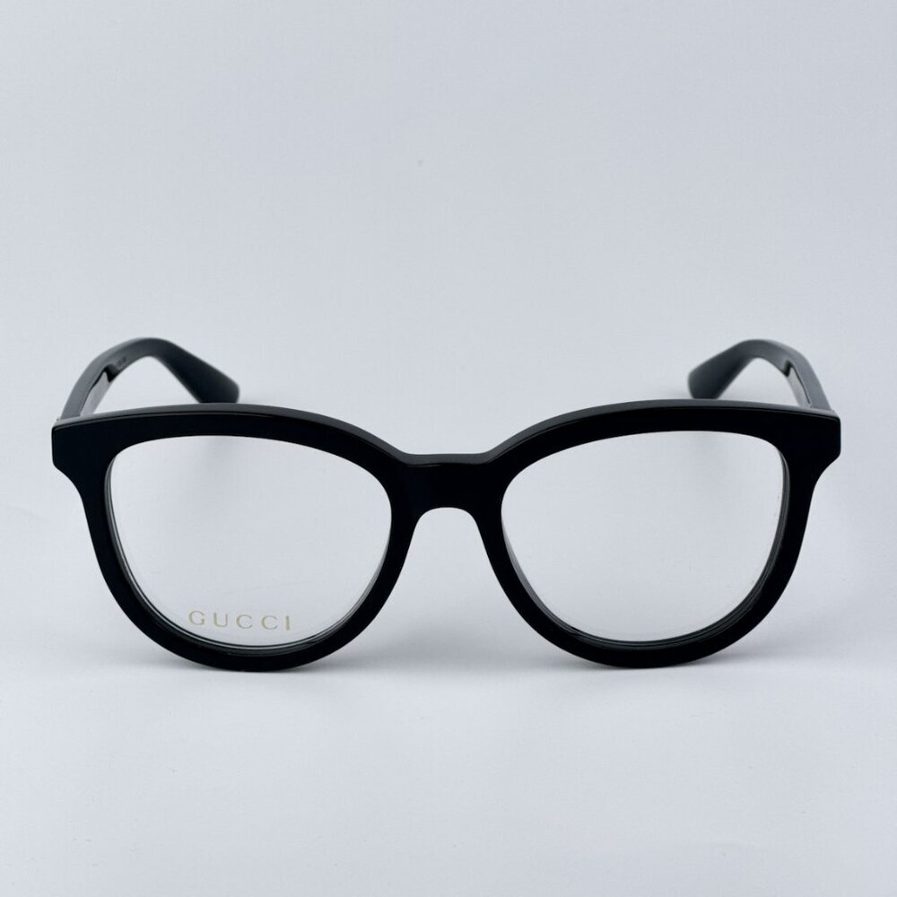 Gucci Women Black Oval BRAND NEW Eyeglasses GG1687O 001 - Picture 3 of 9